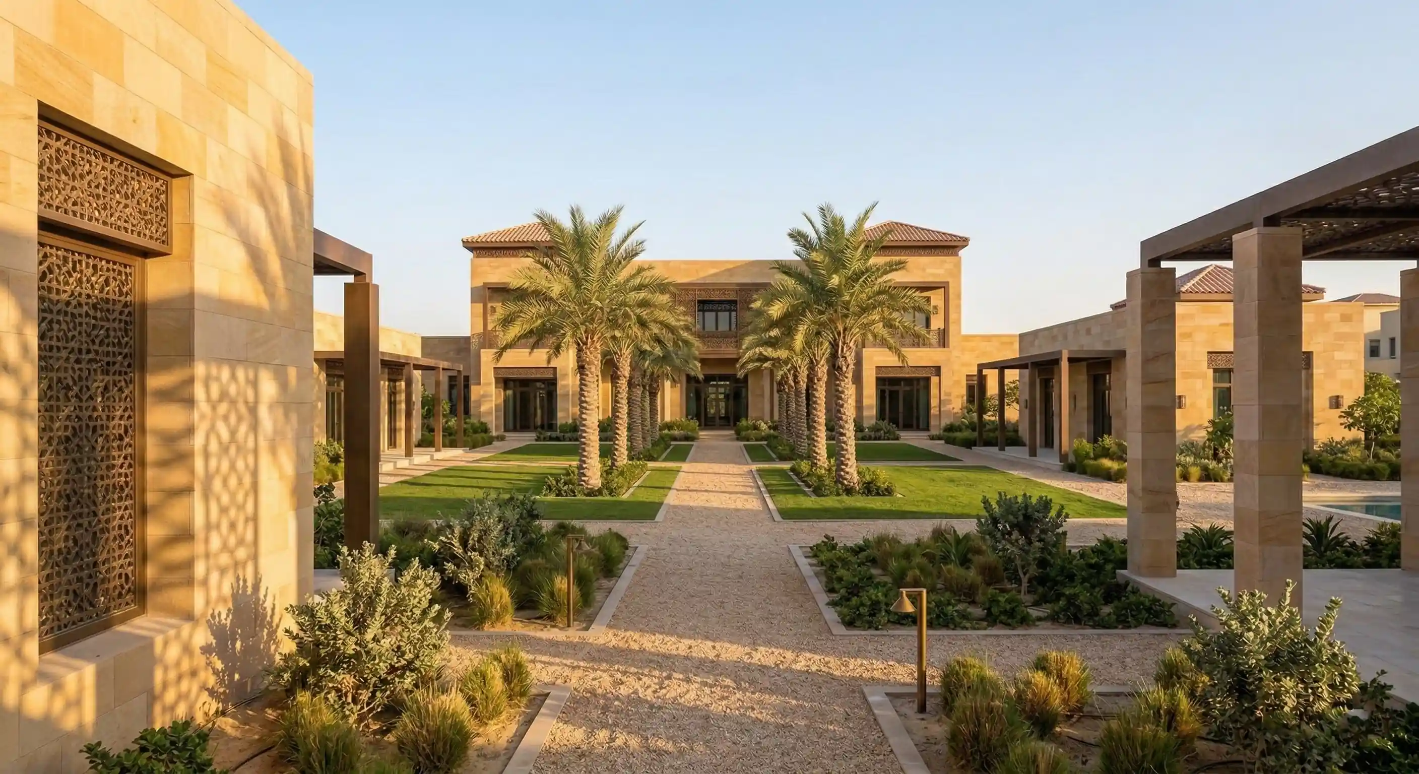 Central garden spine